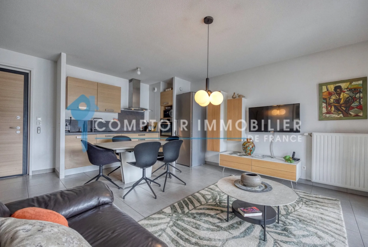 Appartement T3 à vendre à Saint Martin le Vinoux proche Grenoble - 62 m² avec terrasse et parking 