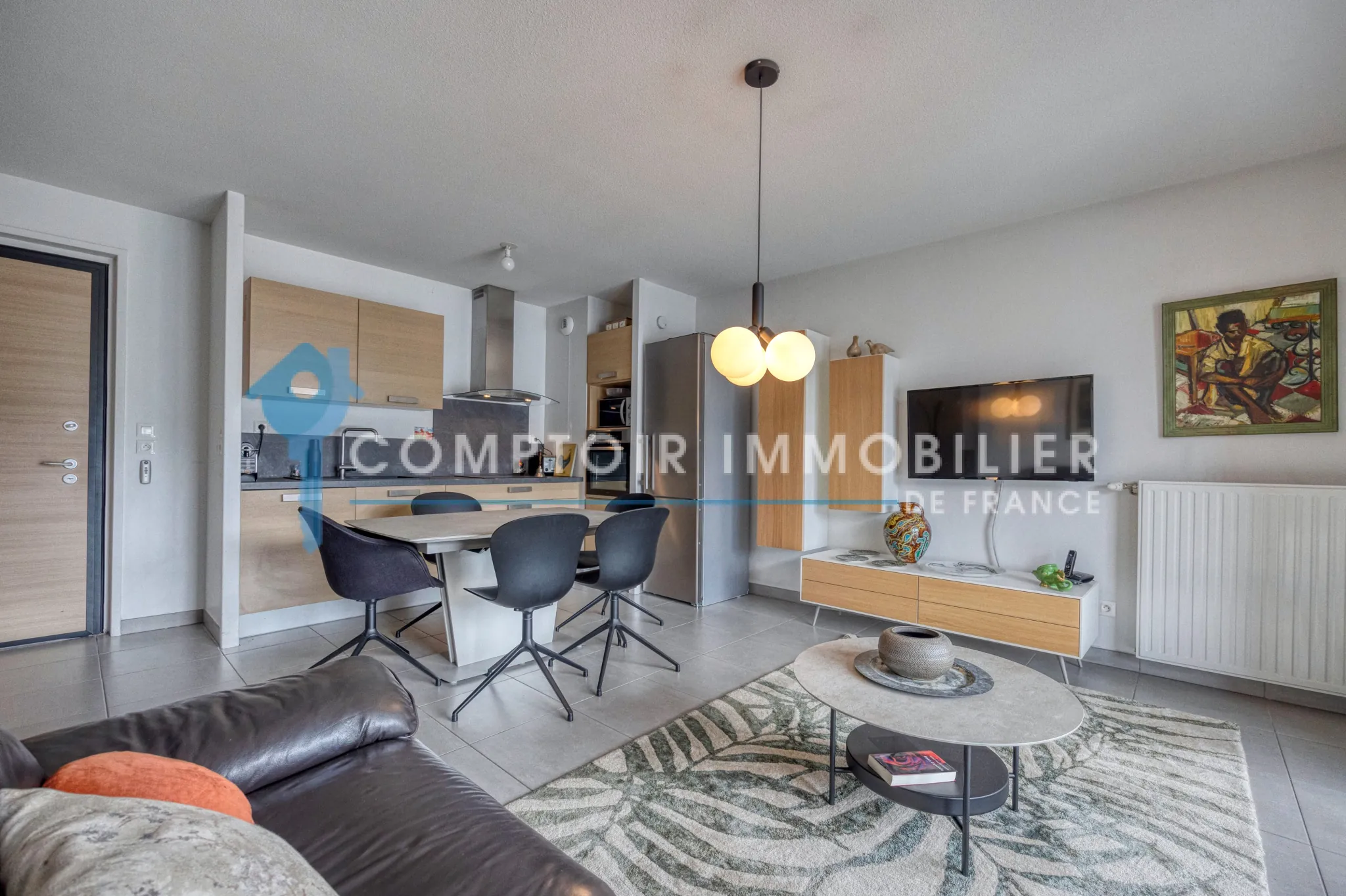 Appartement T3 à vendre à Saint Martin le Vinoux proche Grenoble - 62 m² avec terrasse et parking 