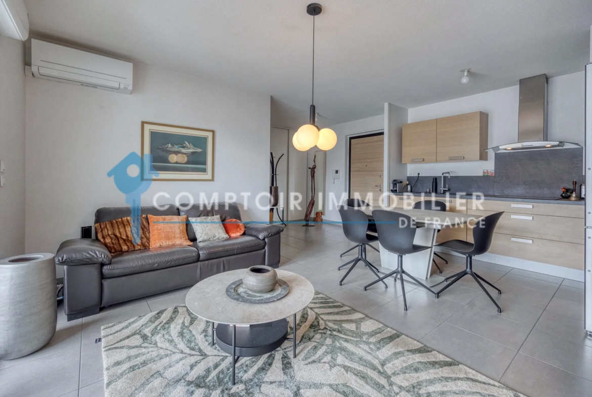 Appartement T3 à vendre à Saint Martin le Vinoux proche Grenoble - 62 m² avec terrasse et parking 