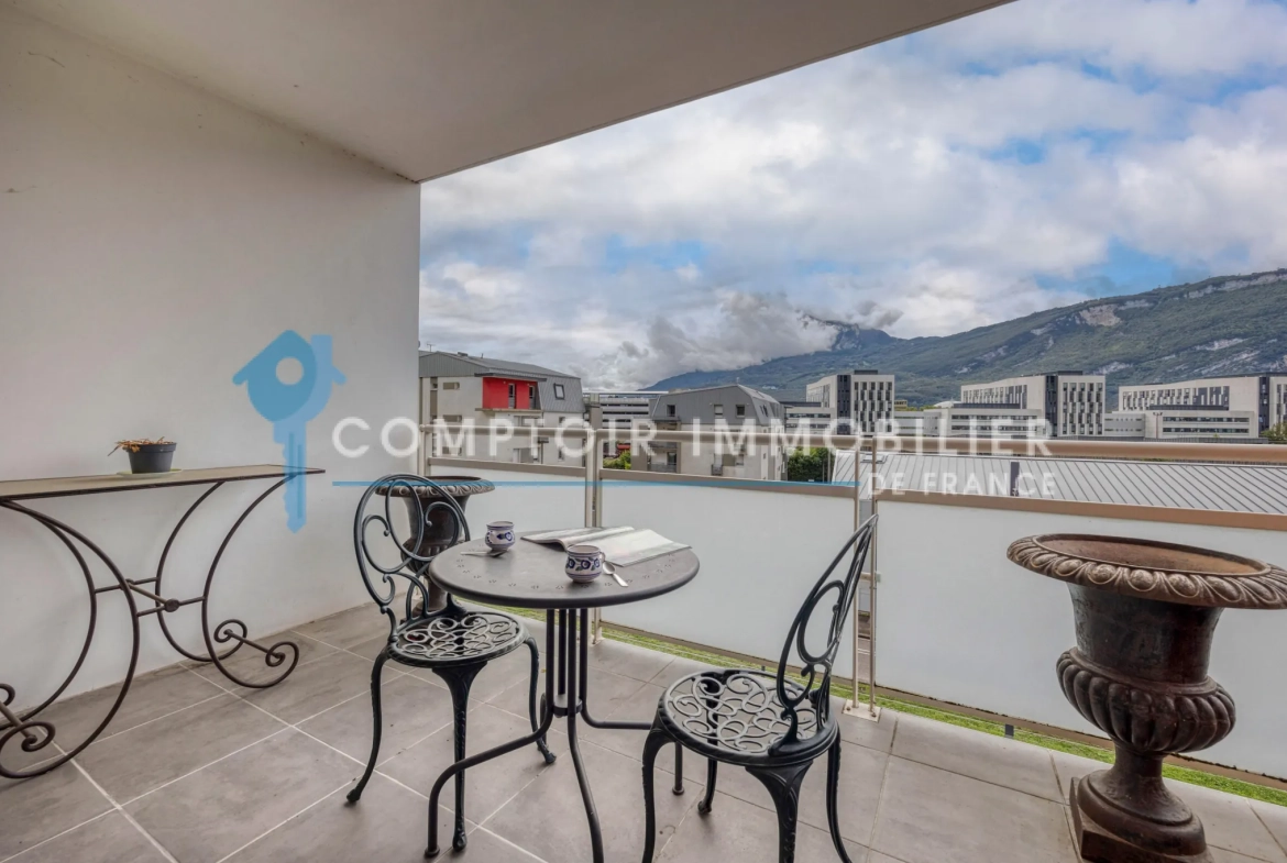 Appartement T3 à vendre à Saint Martin le Vinoux proche Grenoble - 62 m² avec terrasse et parking 
