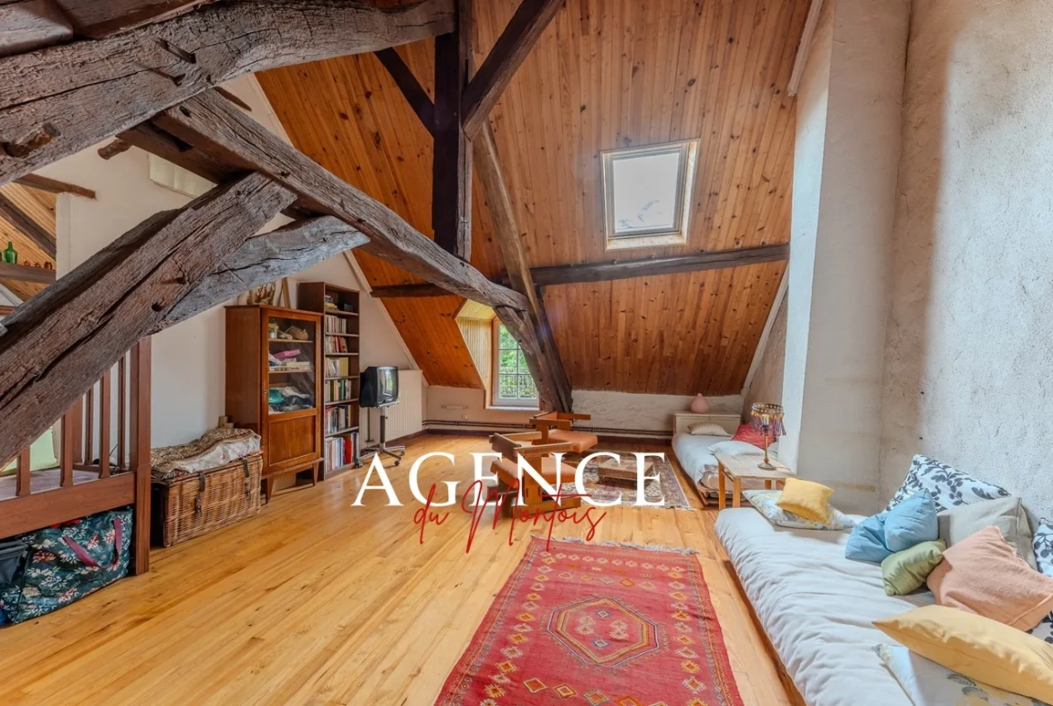 Maison de village à Donnemarie-Dontilly avec jardin, 4 chambres, proche A5 - Opportunité à saisir 