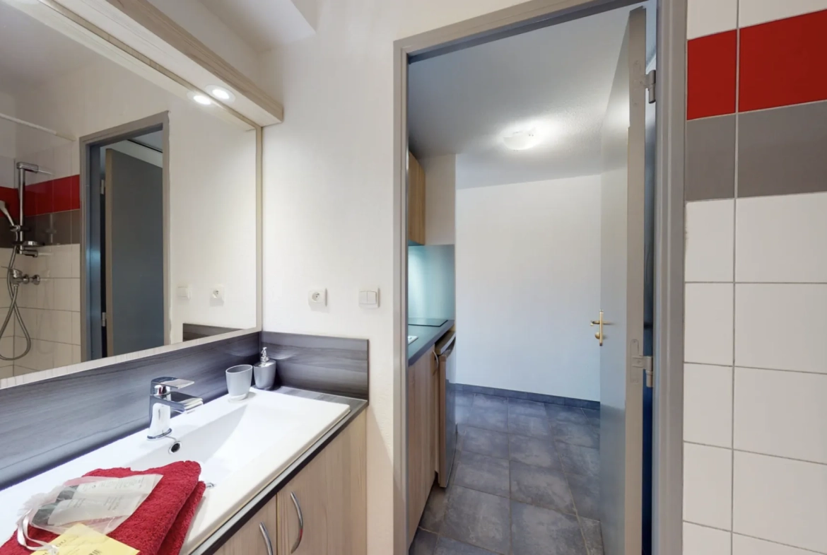 Studio de 23 m² à vendre à Montpellier, idéal pour investissement ou premier achat 