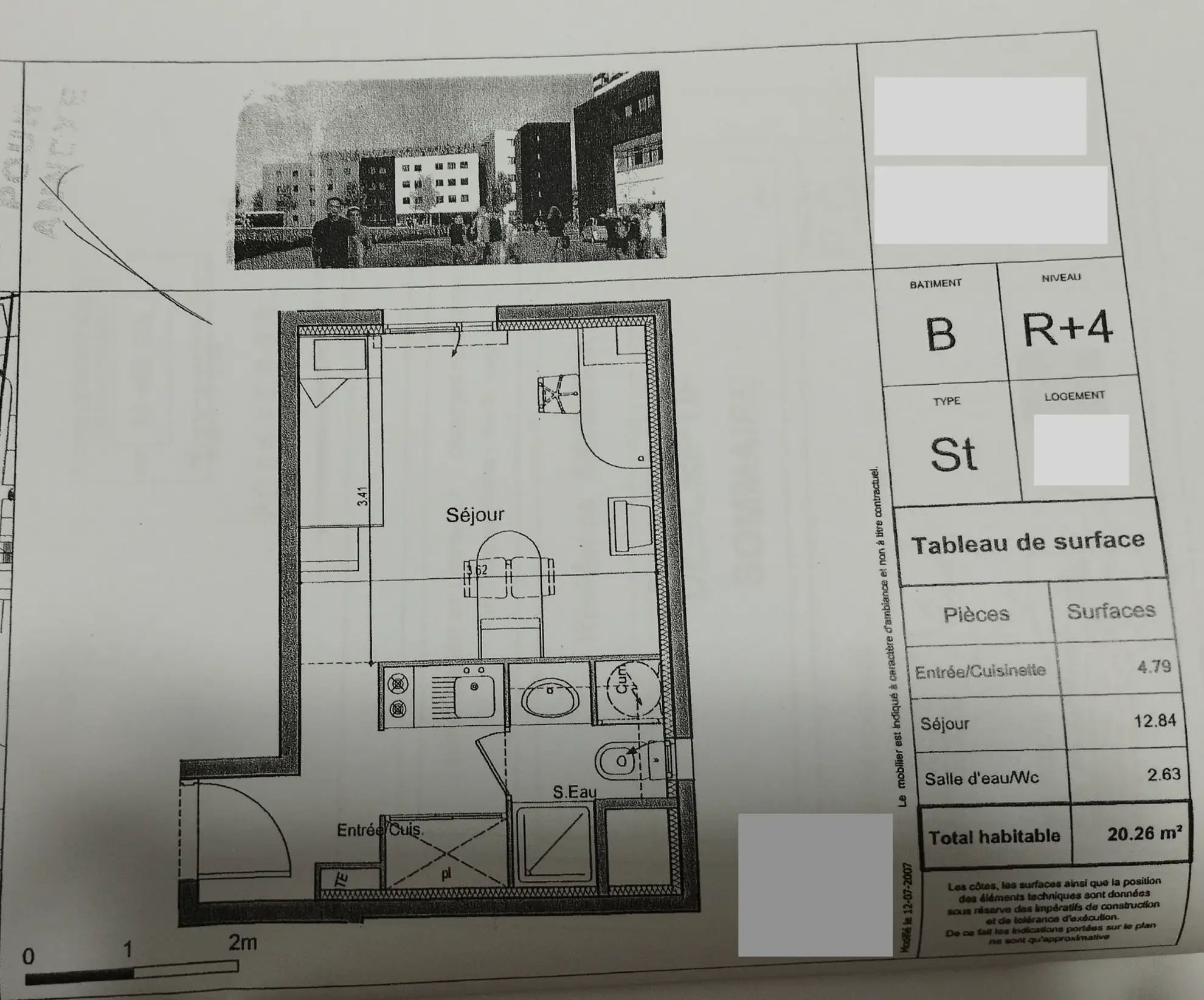 Studio de 23 m² à vendre à Montpellier, idéal pour investissement ou premier achat 
