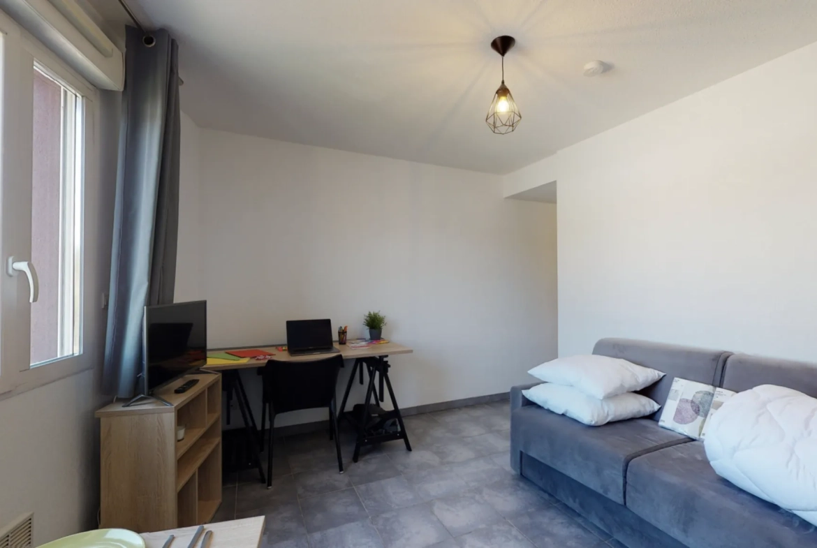Studio de 23 m² à vendre à Montpellier, idéal pour investissement ou premier achat 