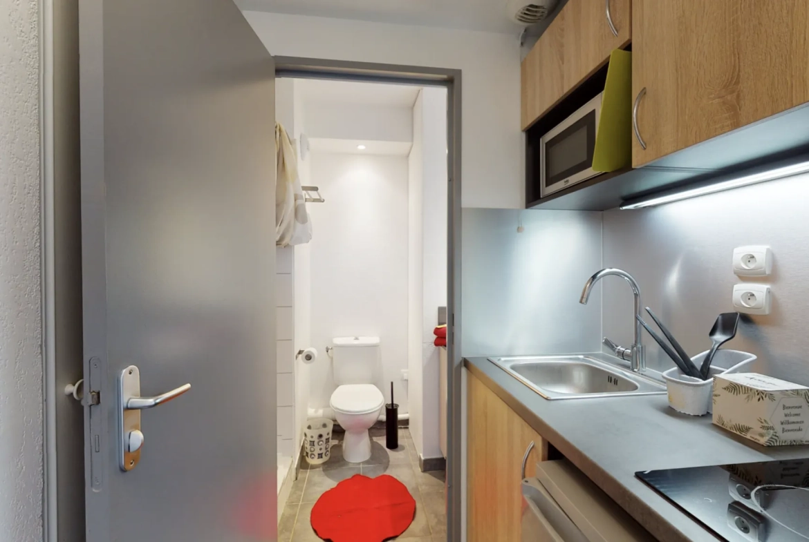 Studio de 23 m² à vendre à Montpellier, idéal pour investissement ou premier achat 