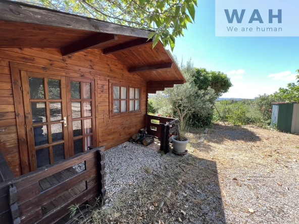 A vendre terrain de loisir avec oliviers à Saint Jean de Fos 34150