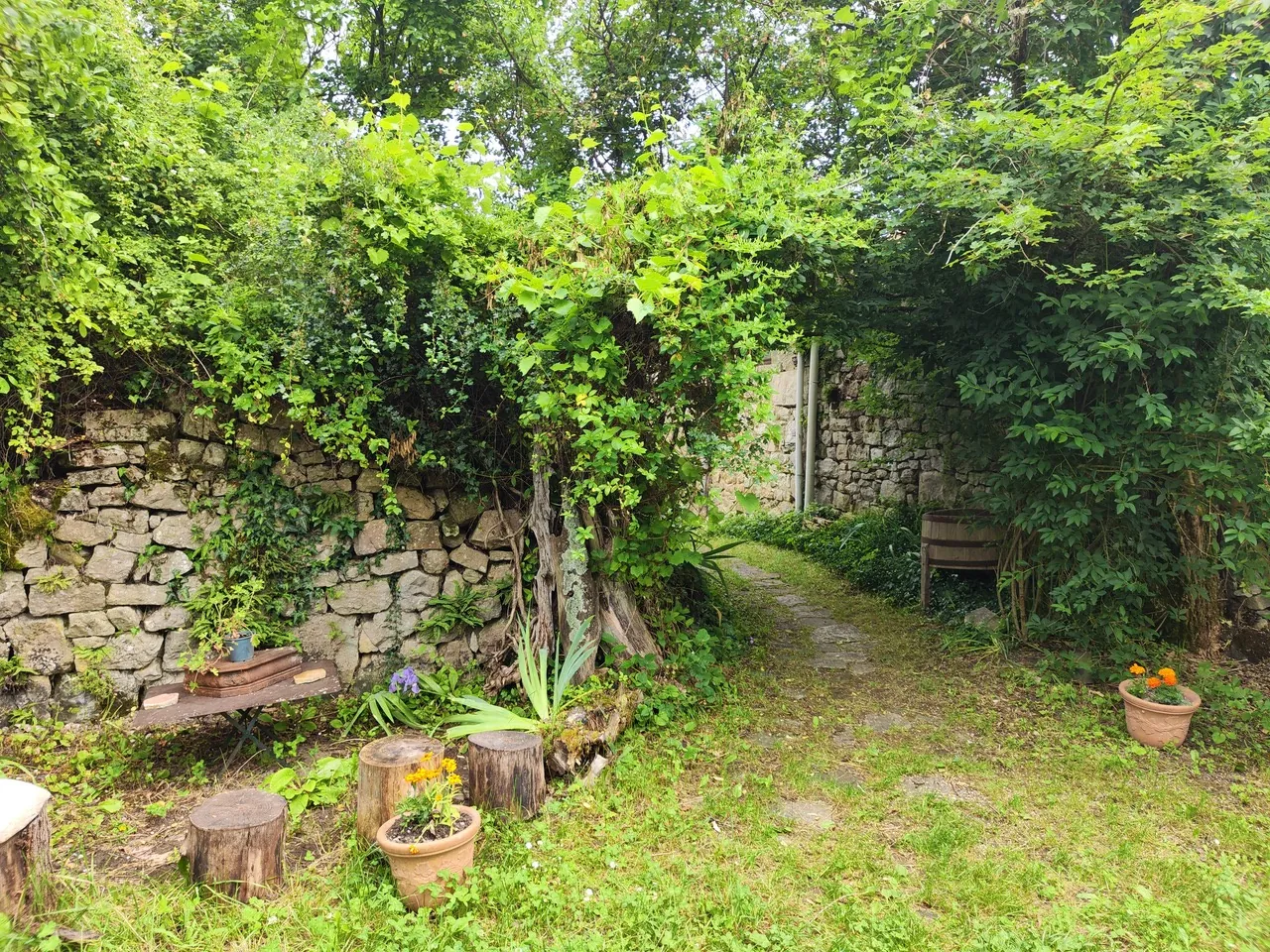 Maison ancienne en pierre avec jardin à Vesc, idéal pour amoureux d’authenticité 
