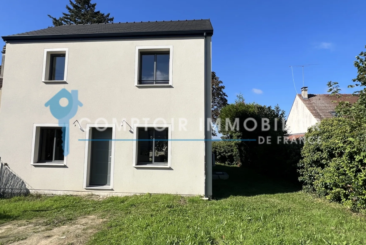 Maison neuve 3 chambres avec jardin à La Ferté-alais - Vente immobilière 
