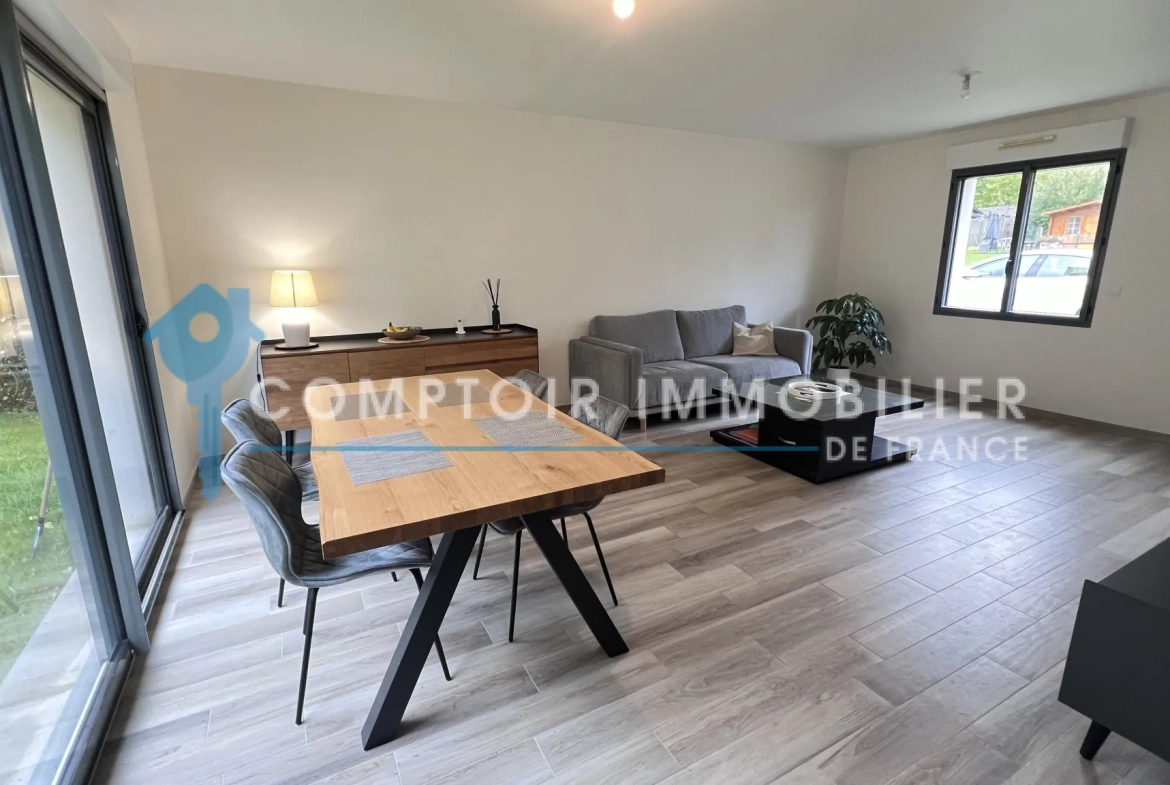 Maison neuve 3 chambres avec jardin à La Ferté-alais - Vente immobilière 