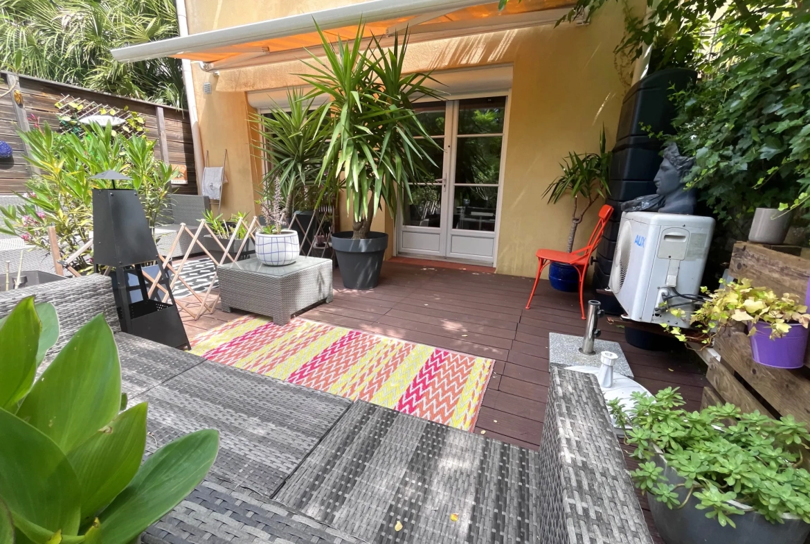 Appartement 3 pièces avec jardin privatif à Vidauban - 62 m² 