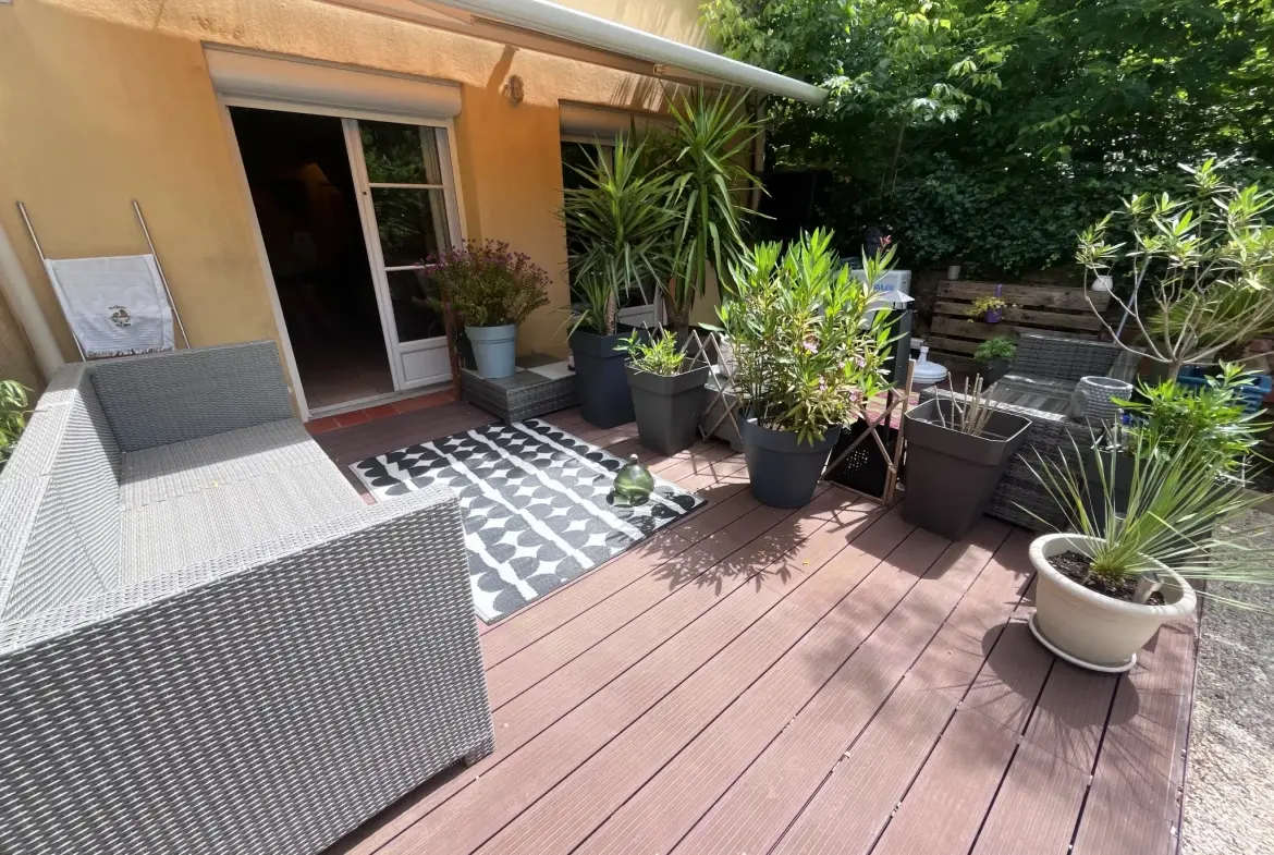 Appartement 3 pièces avec jardin privatif à Vidauban - 62 m² 