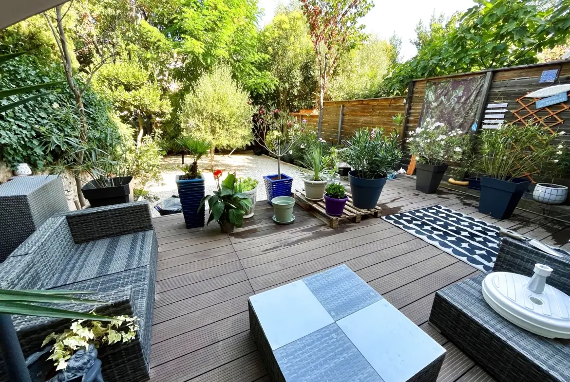 Appartement 3 pièces avec jardin privatif à Vidauban - 62 m² 