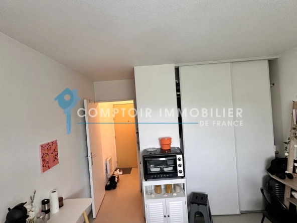 Studio lumineux à vendre à Montpellier-Arceaux – 20 m², résidence sécurisée près du centre-ville