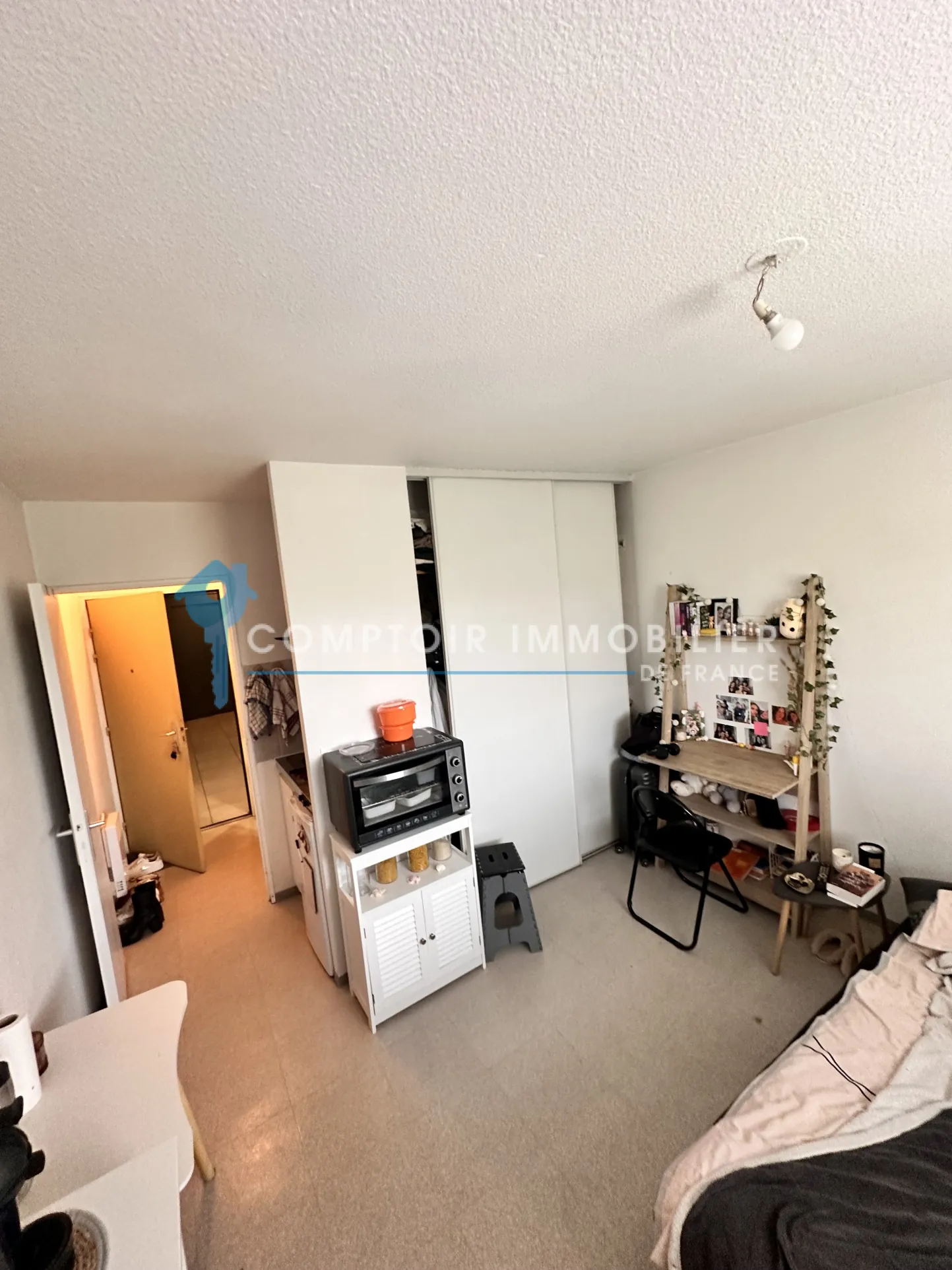 Studio lumineux à vendre à Montpellier-Arceaux – 20 m², résidence sécurisée près du centre-ville 