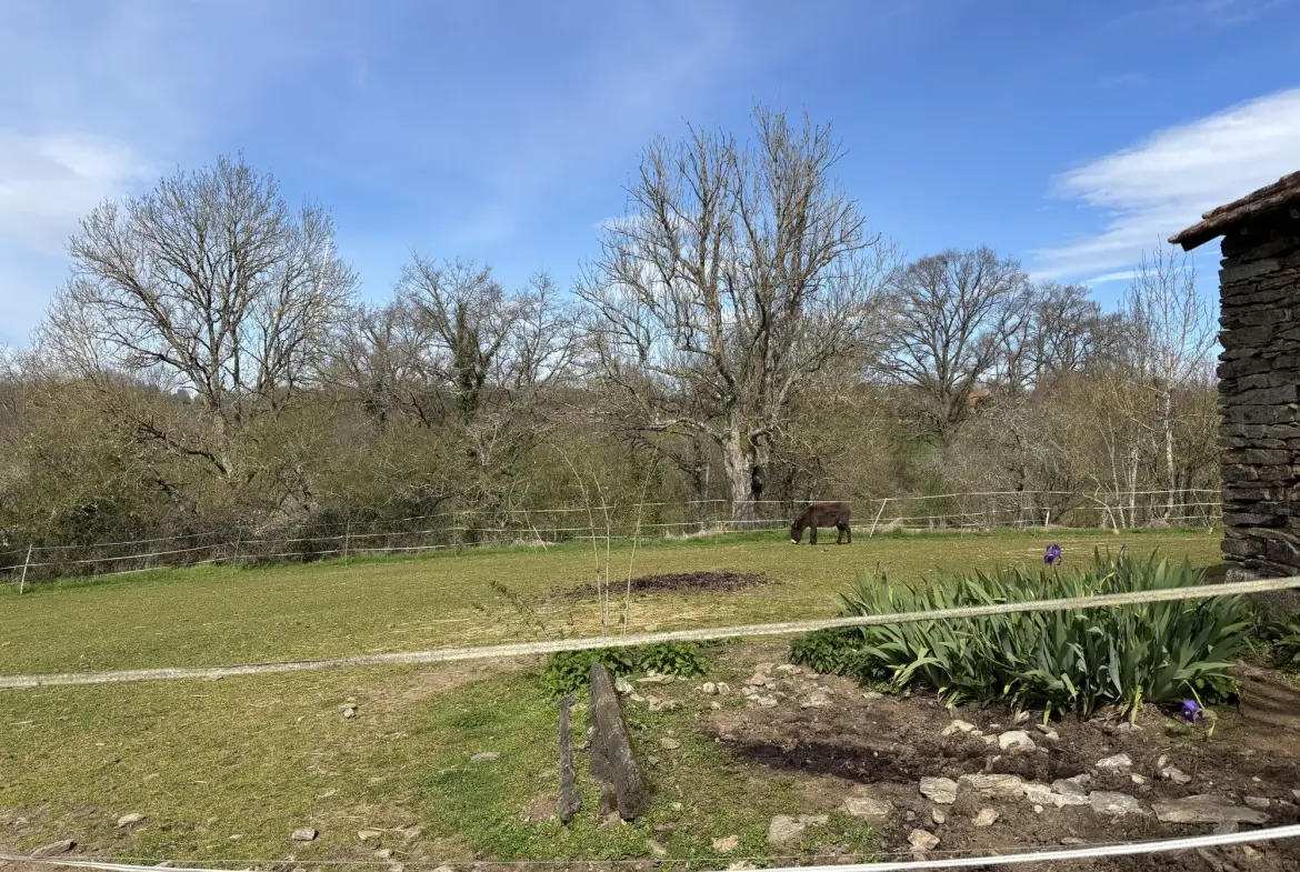 Domaine unique à Préveranges avec maison, bâtiments et terres, environnement naturel exceptionnel 