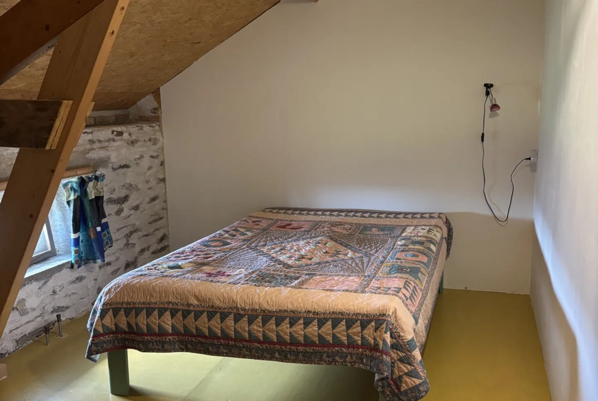 Domaine unique à Préveranges avec maison, bâtiments et terres, environnement naturel exceptionnel 
