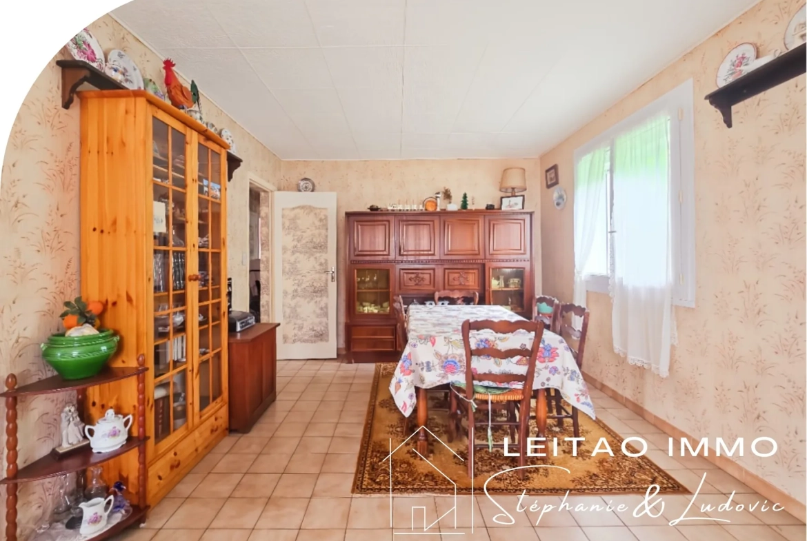 Maison individuelle à Graulhet de 83 m² avec terrain et potentiel d'agrandissement 