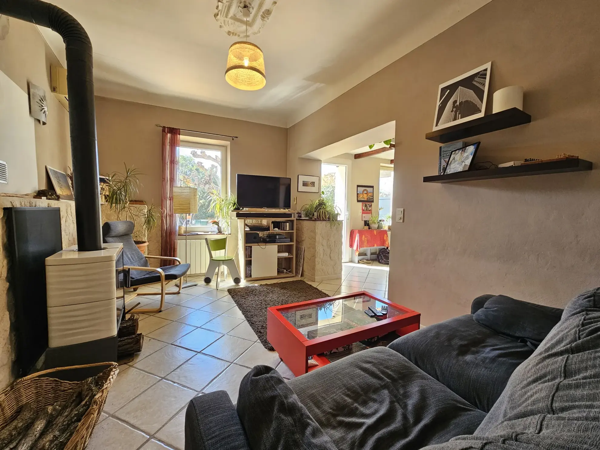Maison ancienne de 110 m² avec cour privée dans le Luberon 