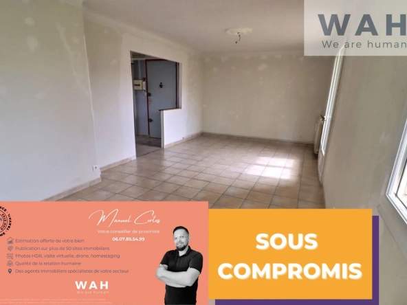 Appartement 4 pièces à Clermont l'Hérault – 79,66 m² avec balcon et cave