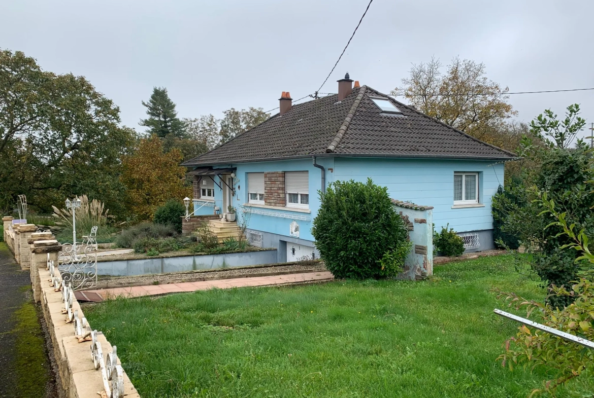 Maison individuelle de 103 m² à Eckartswiller avec garage et terrasse 