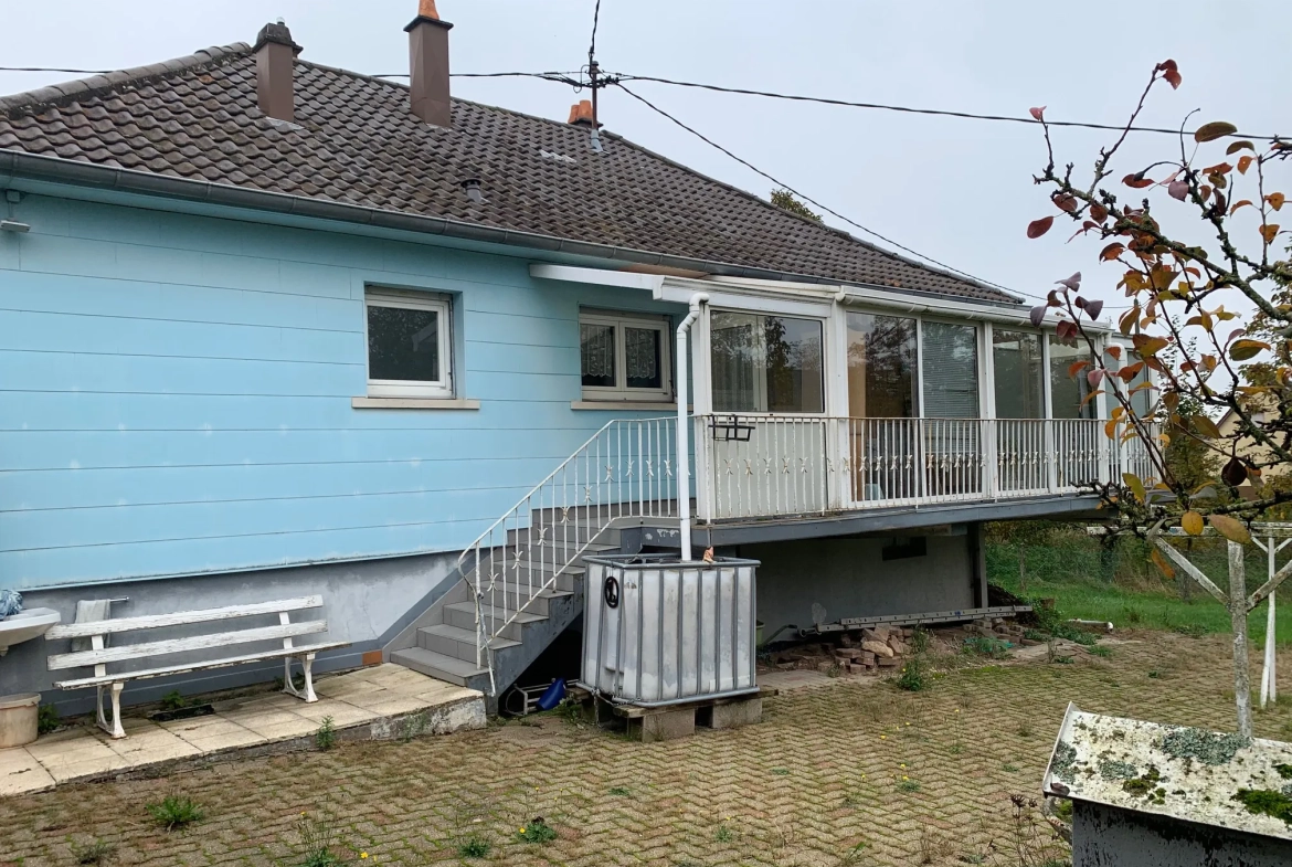 Maison individuelle de 103 m² à Eckartswiller avec garage et terrasse 