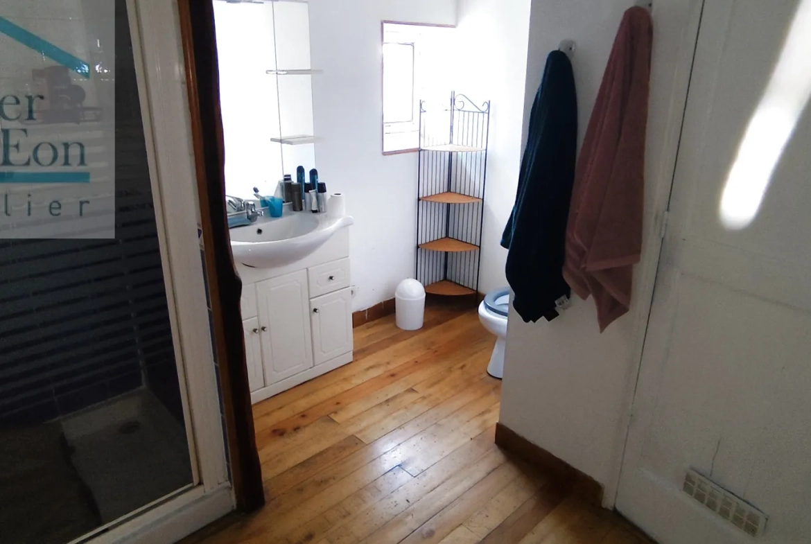 Vend maison à Ancy-le-Franc avec cour et jardin, 2 chambres, habitable immédiatement 