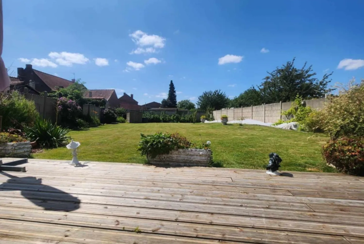 Maison de caractère avec jardin et 4 chambres à Allouagne - Secteur non inondable 
