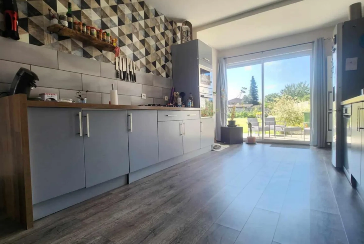 Maison de caractère avec jardin et 4 chambres à Allouagne - Secteur non inondable 