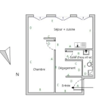 Appartement T2 rénové de 47 m² à Toulon en centre-ville