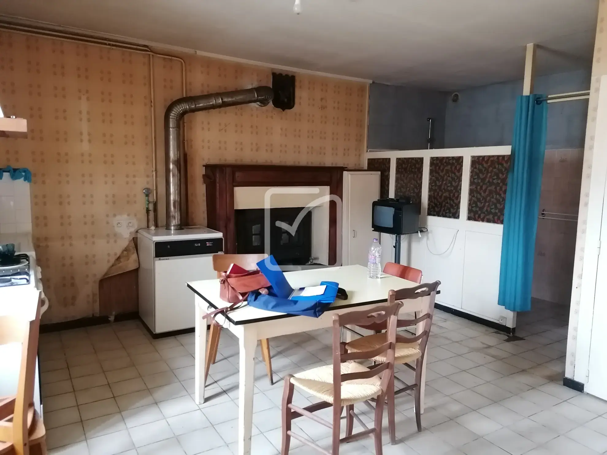 Maison à Saint Malo des trois fontaines de 108 m² avec jardin et potentiel de rénovation 
