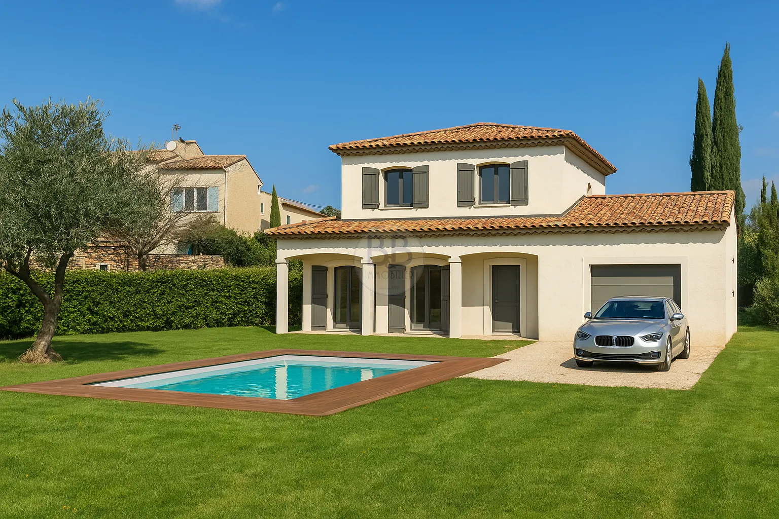 Terrain constructible rare aux Arcs-sur-Argens avec permis pour villa et piscine 