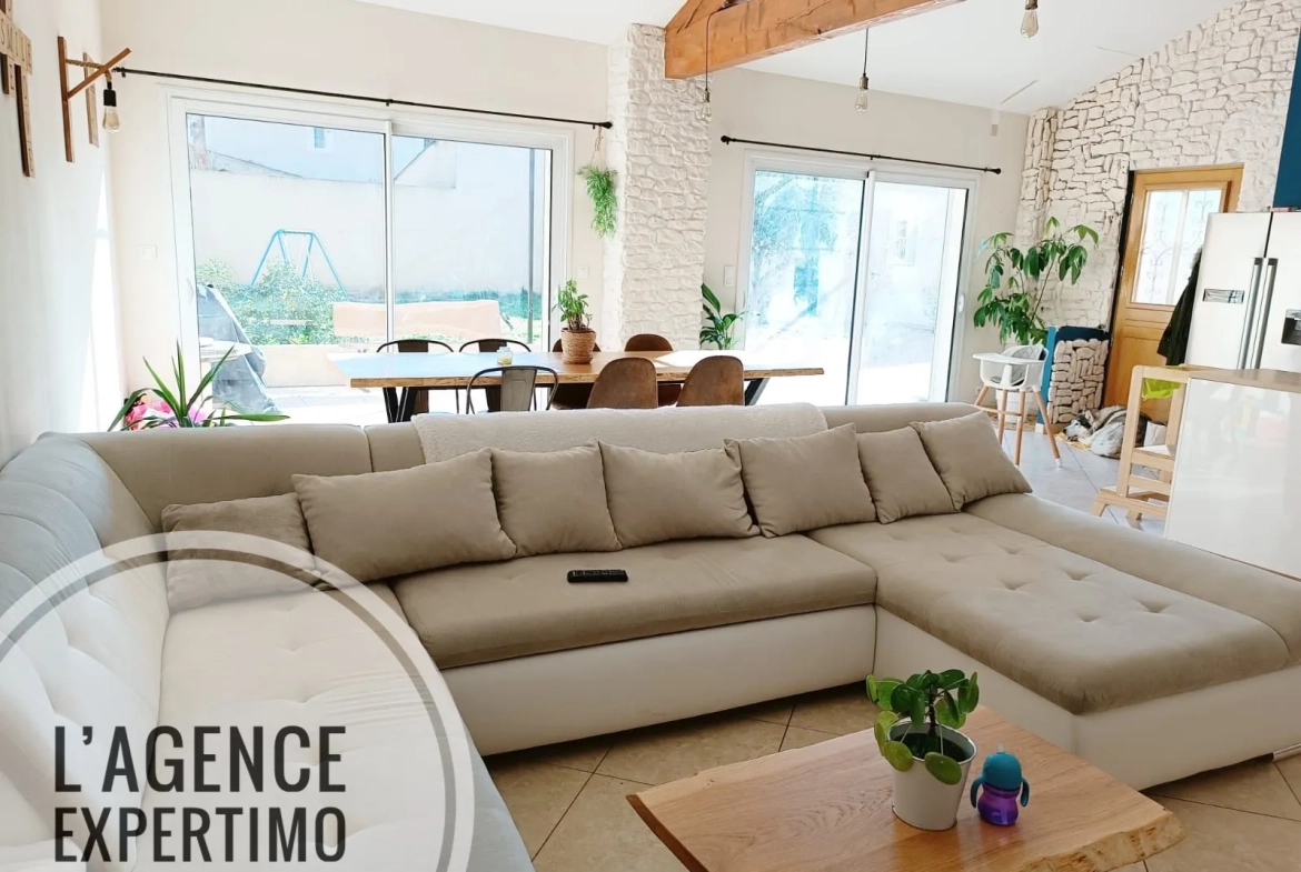 Belle maison à Bollène avec jardin, terrasse et double garage 