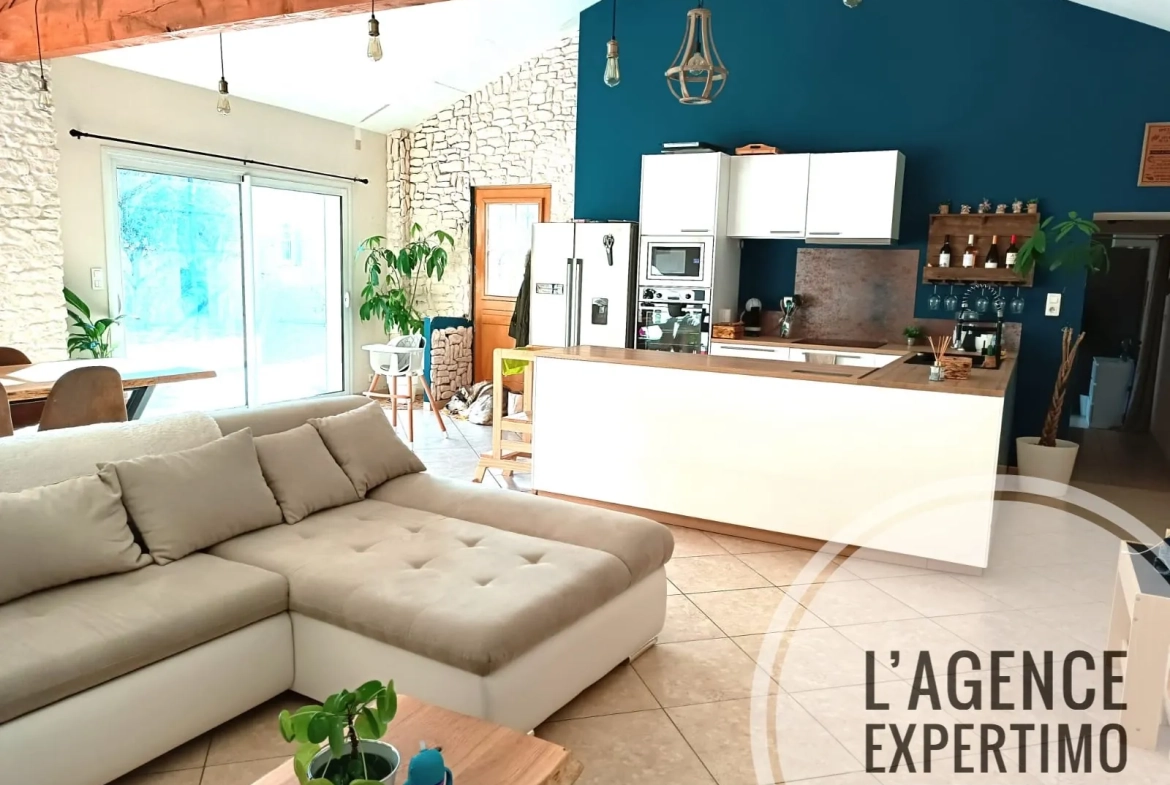 Belle maison à Bollène avec jardin, terrasse et double garage 