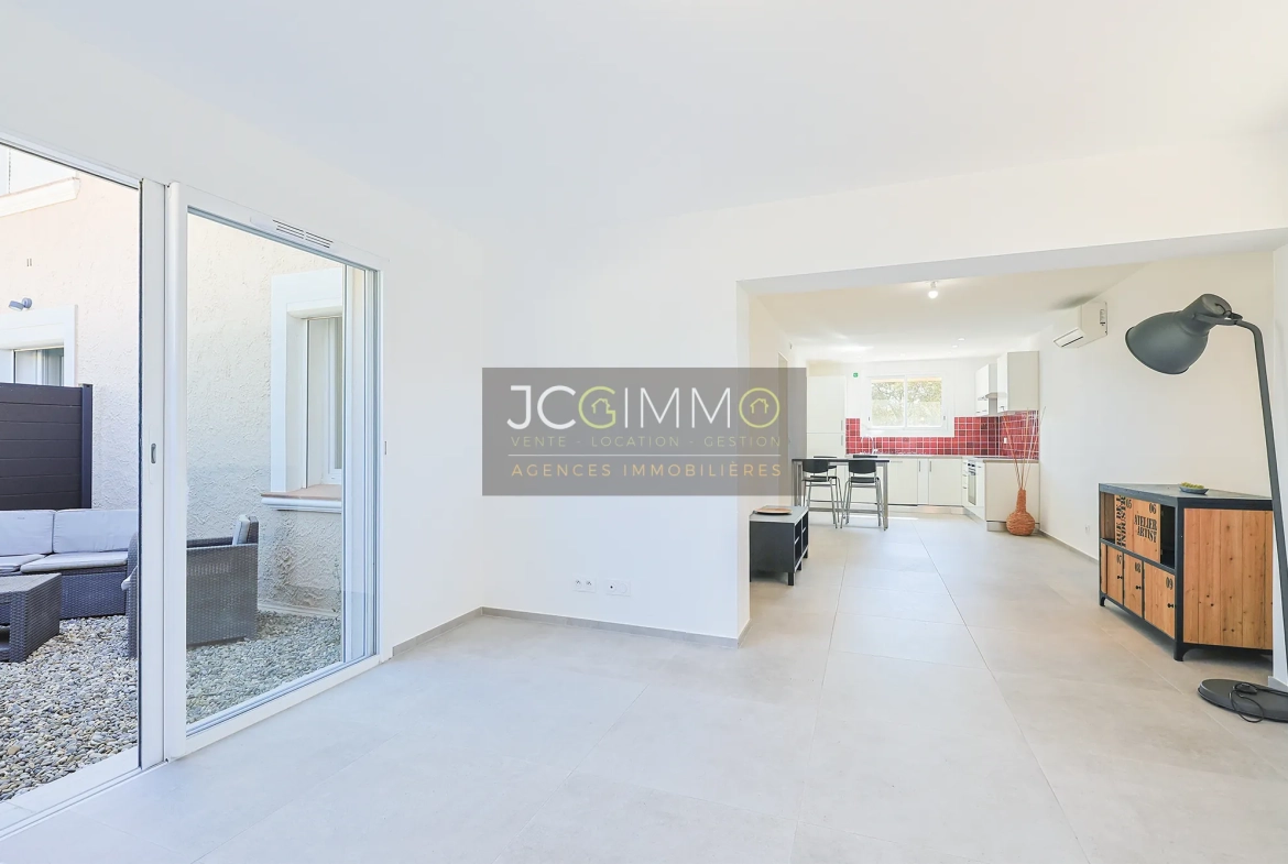 Appartement T3 Rénové avec Terrasse et Parking à La Farlède 
