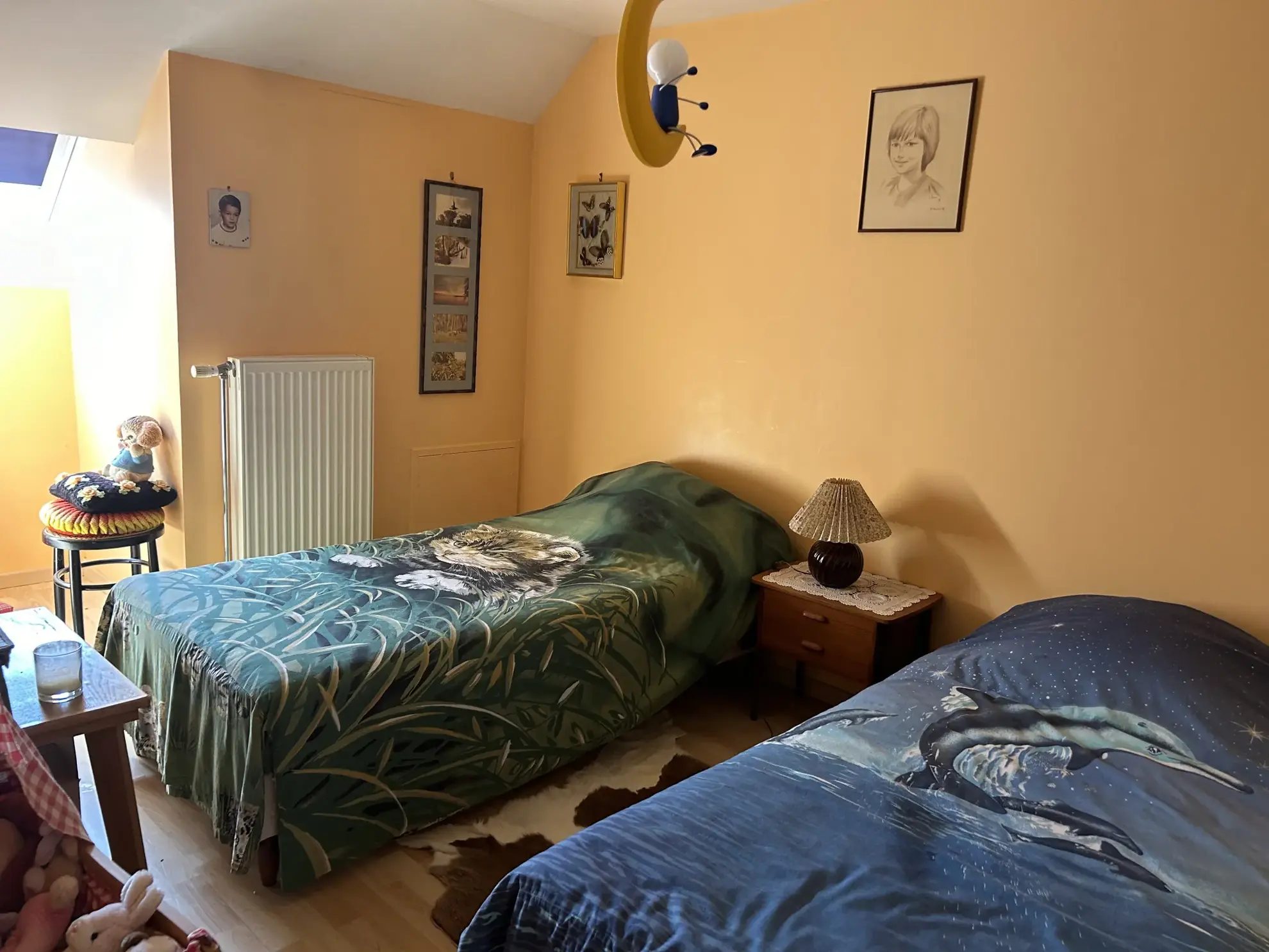 Maison à Angerville de 97 m² avec 4 chambres, garage et jardin arboré 