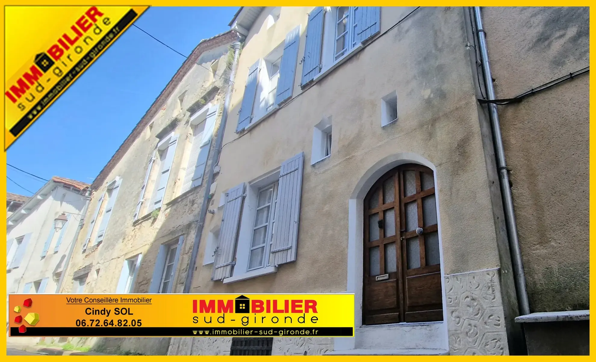 Maison de ville de 110 m² à Bazas – Idéal investisseur ou primo-accédant 
