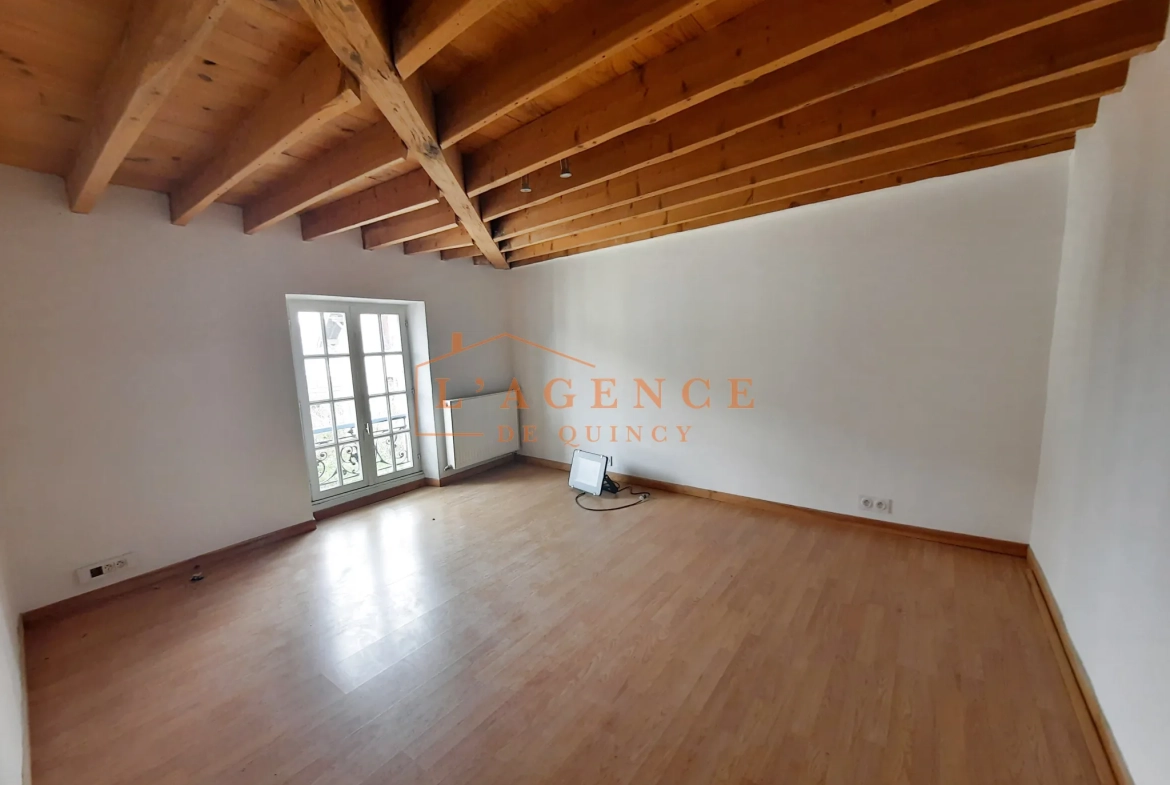 Maison de ville à Quincy-Voisins avec 3 chambres, cave et options de location de box ou jardin 
