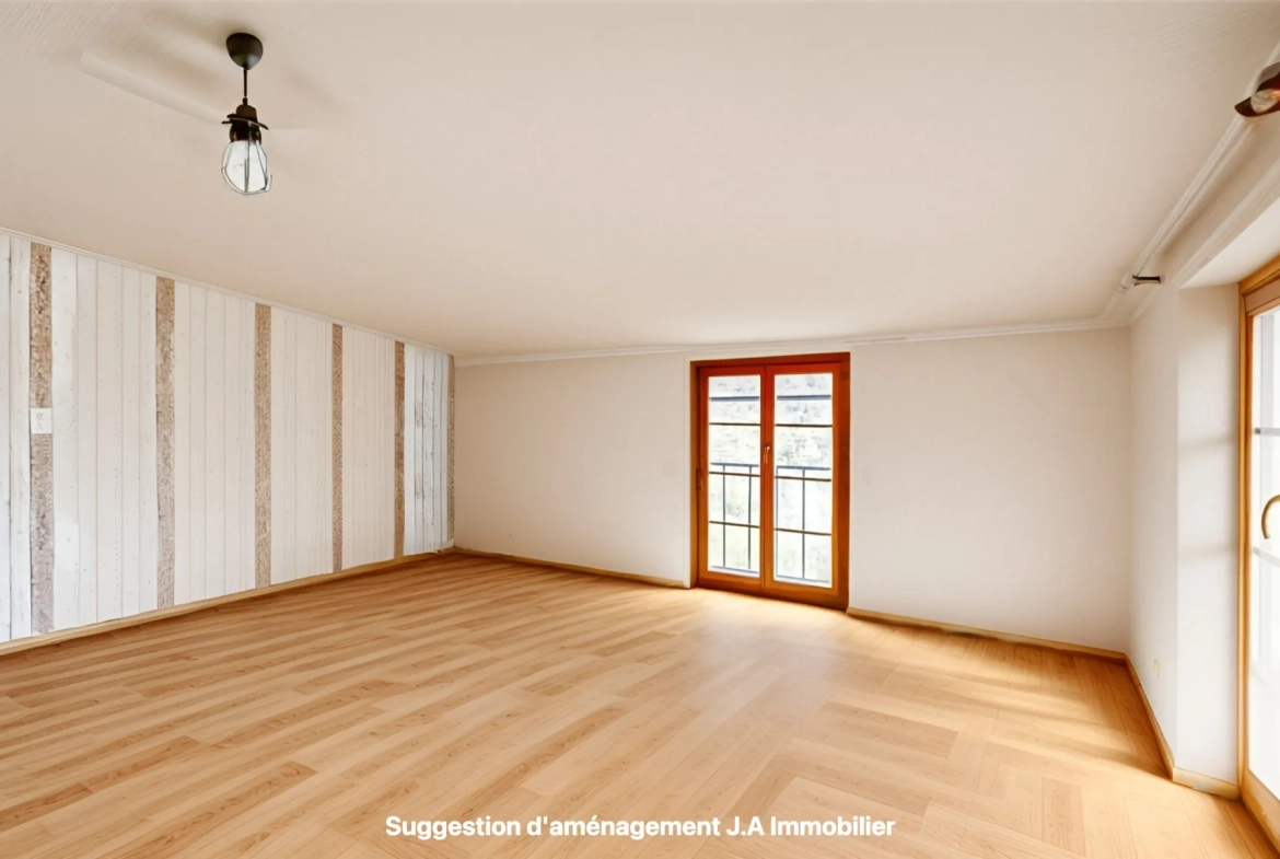 Charmante maison de village de 80 m² à La Tour-sur-Tinée avec vue montagne 