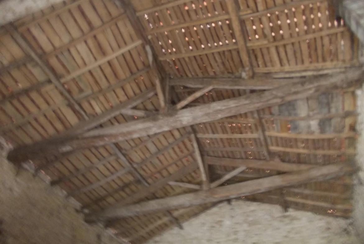 Maison de village charentaise à rénover avec écurie à Aumagne, idéal investisseur 