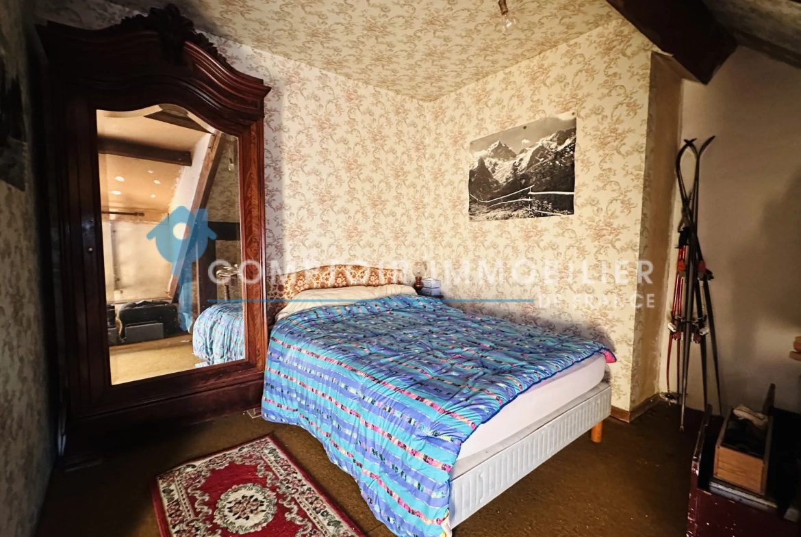 Maison ancienne avec grand terrain et garage à Auneau - Opportunité à saisir 