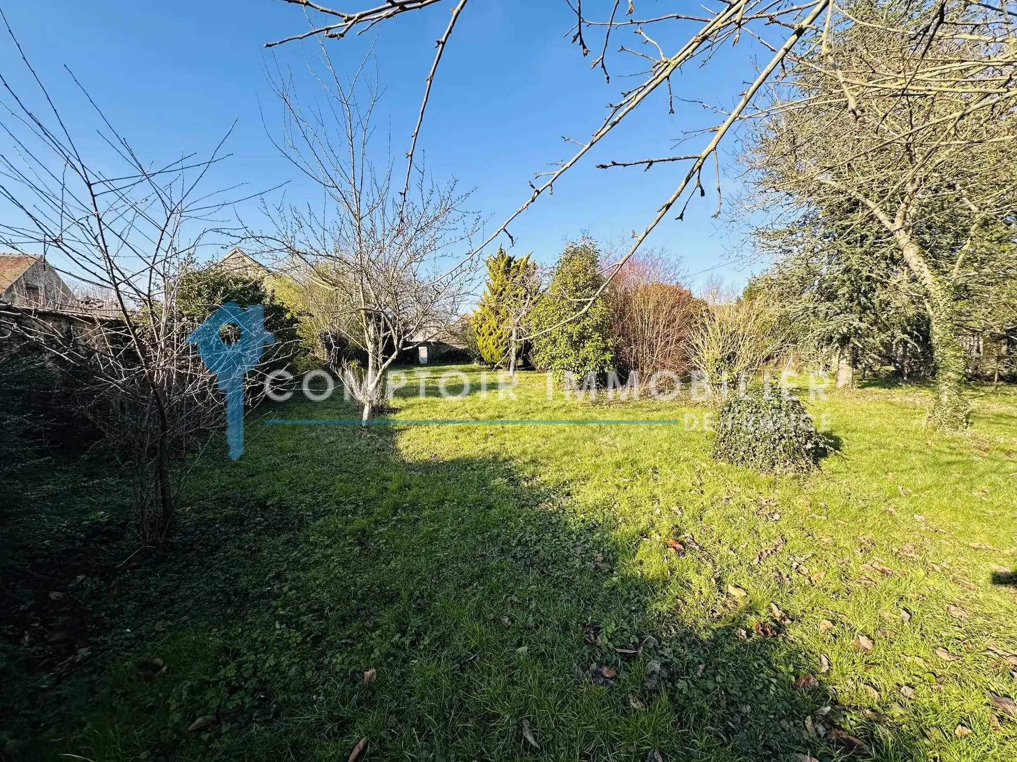Maison ancienne avec grand terrain et garage à Auneau - Opportunité à saisir 