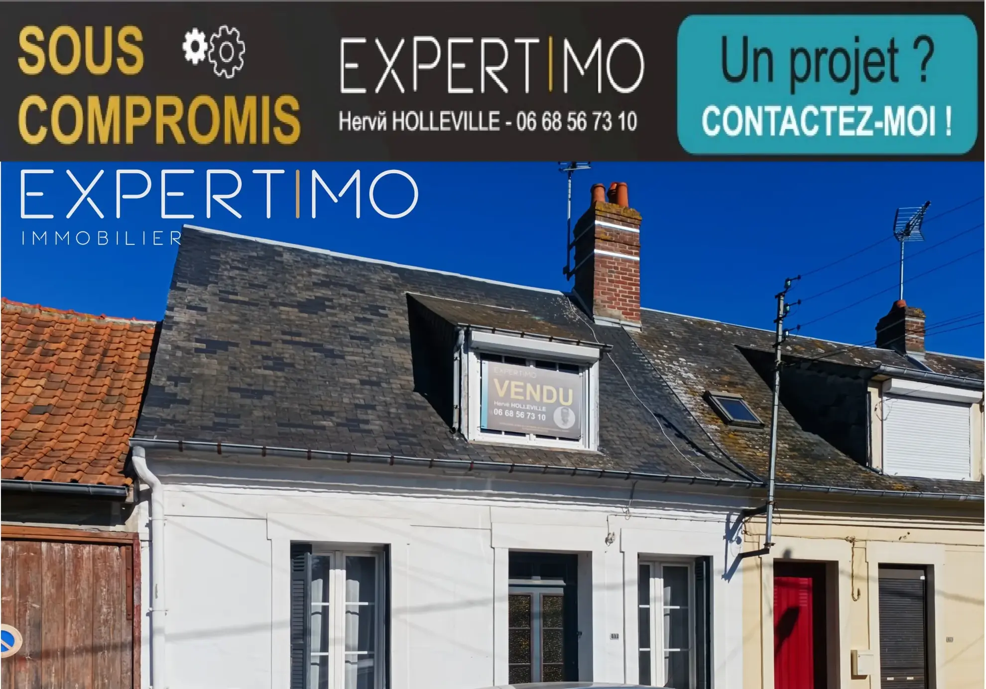 Maison à vendre à Rue - 84,45 m², proche gare et commerces 