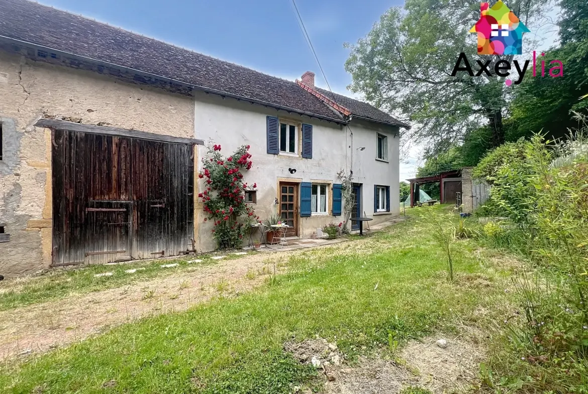 Maison en vente avec dépendances et grand terrain à Semur en Brionnais 