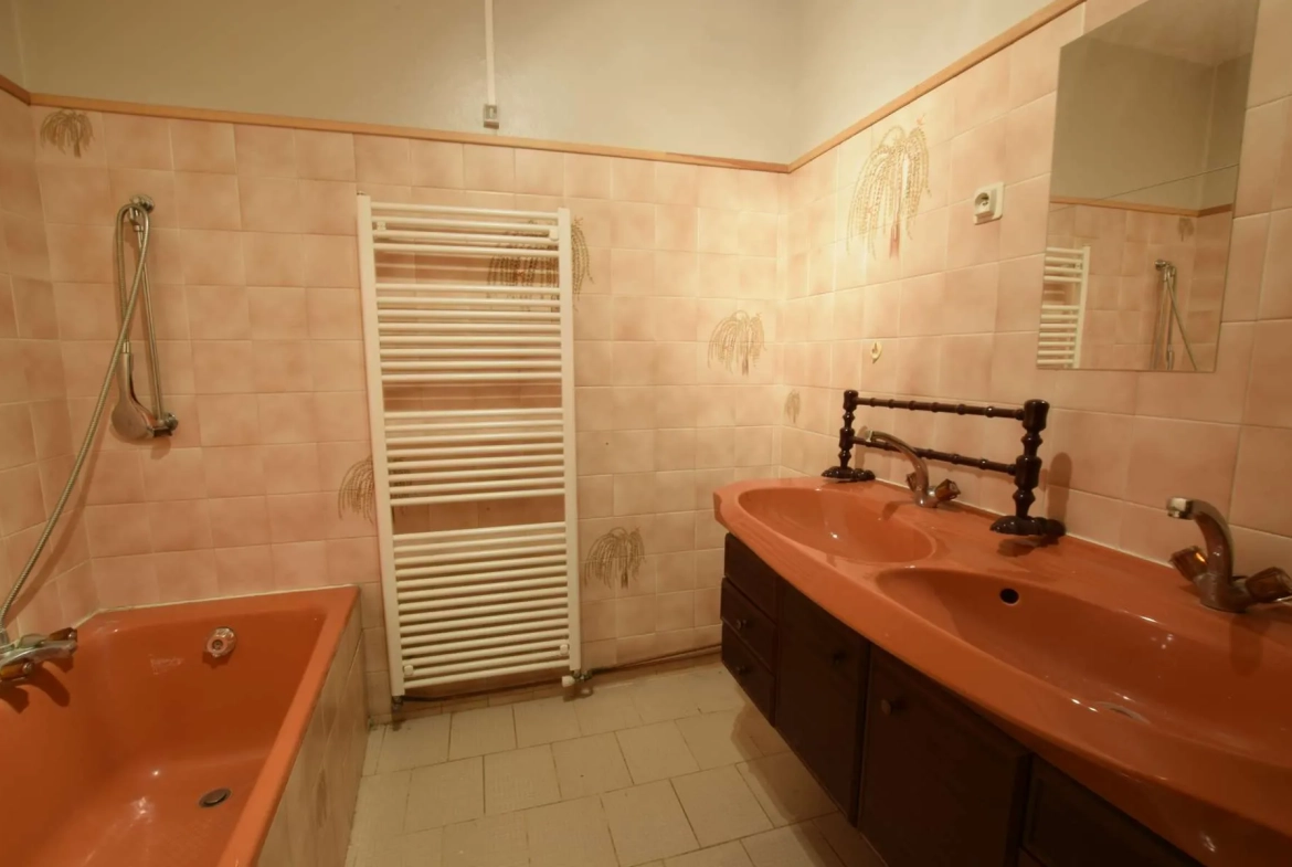 Maison à Saint-Aupre avec grand terrain et 5 chambres à rénover 