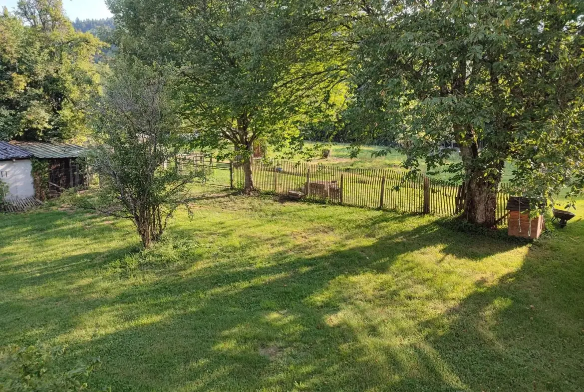 Maison à Saint-Aupre avec grand terrain et 5 chambres à rénover 