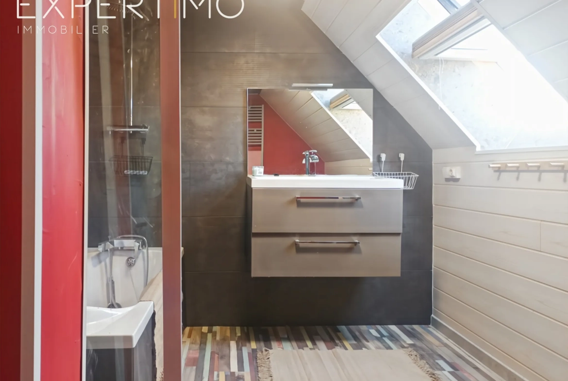 Maison loft lumineuse près de la baie de Somme avec jardin et 3 chambres 