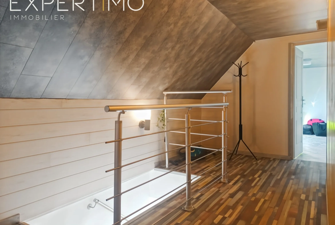 Maison loft lumineuse près de la baie de Somme avec jardin et 3 chambres 
