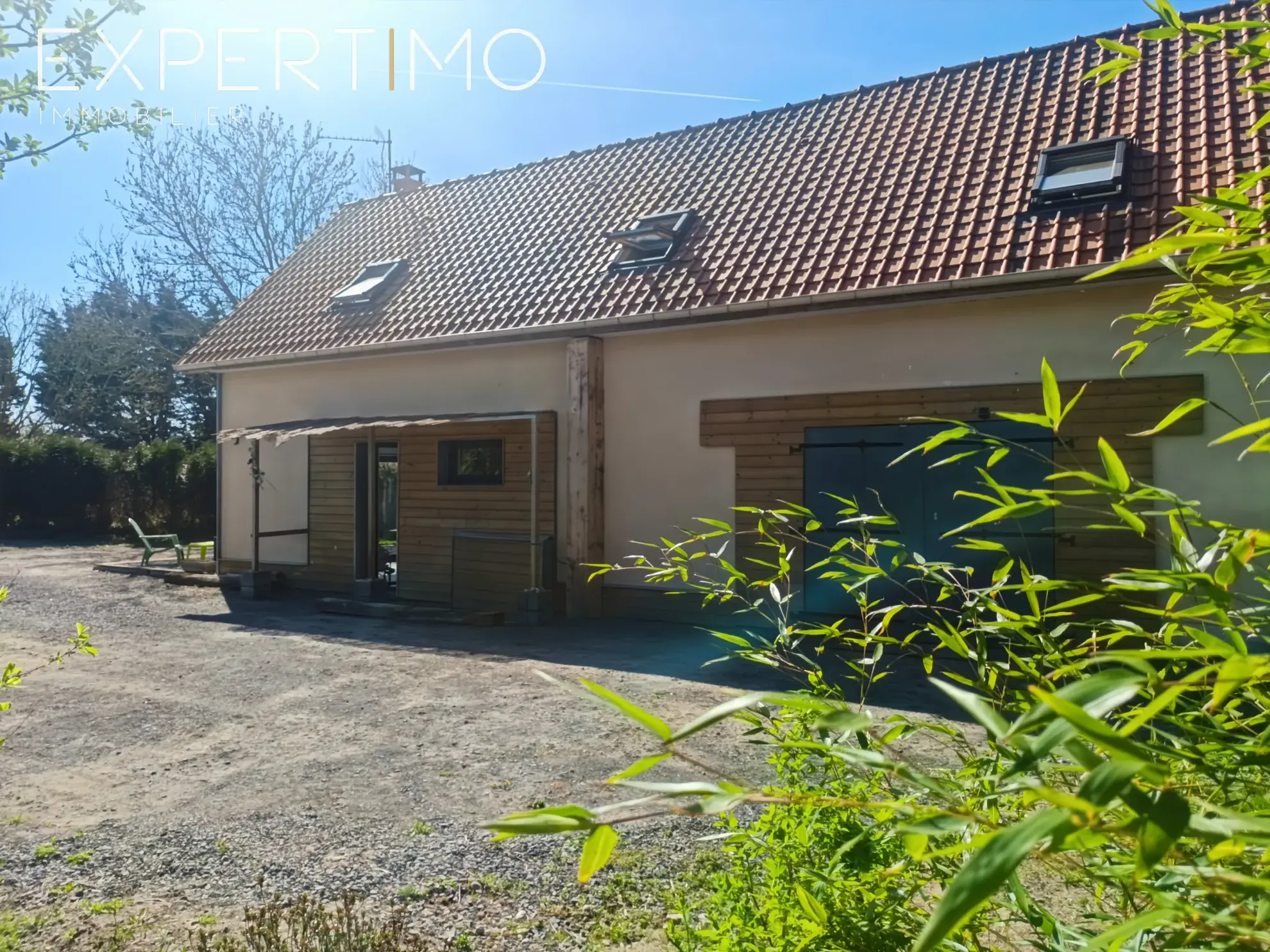 Maison loft lumineuse près de la baie de Somme avec jardin et 3 chambres 