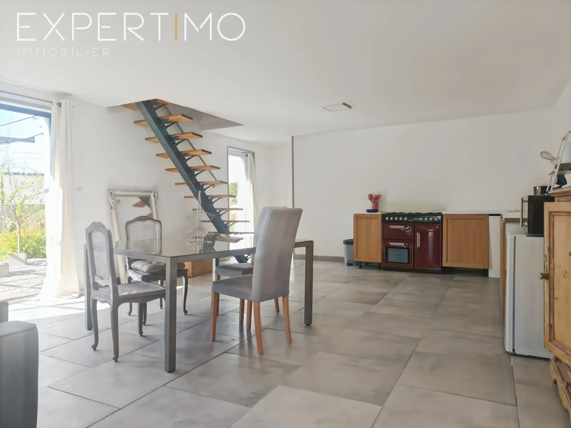 Maison loft lumineuse près de la baie de Somme avec jardin et 3 chambres 