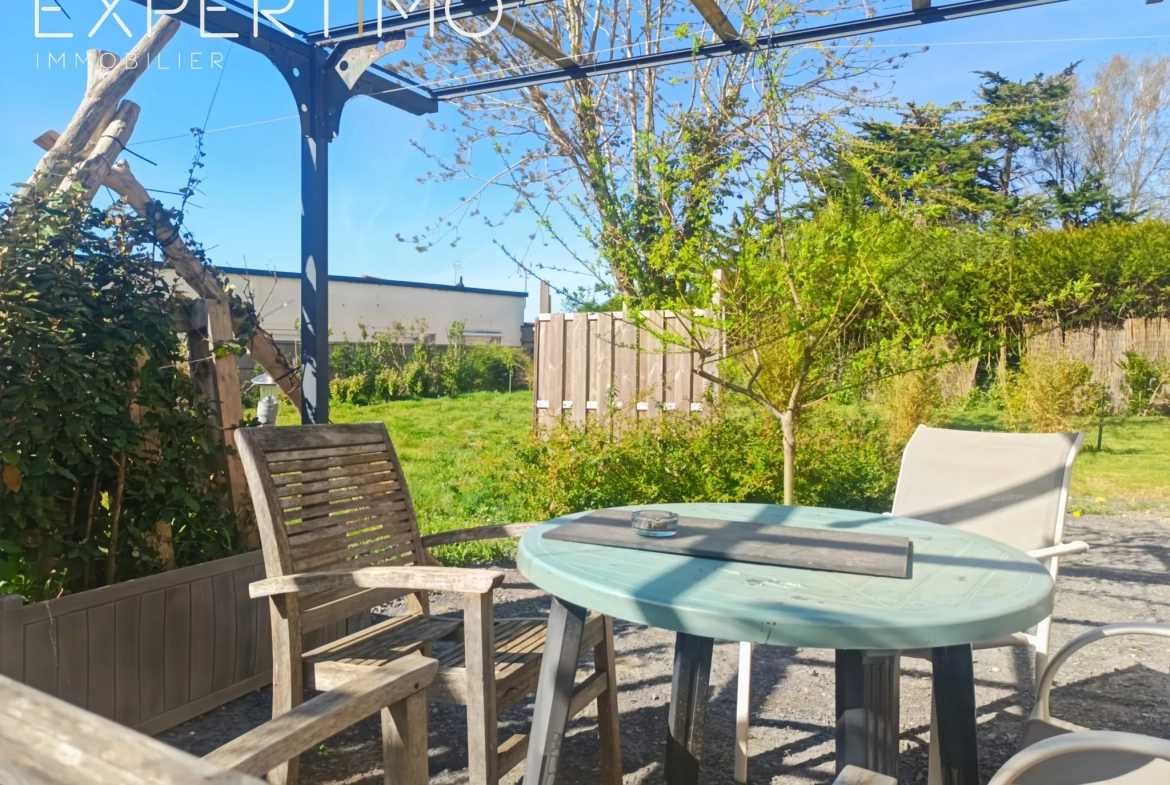 Maison loft lumineuse près de la baie de Somme avec jardin et 3 chambres 